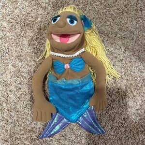 Melissa & Doug Shelly Seashore Mermaid Hand Puppet